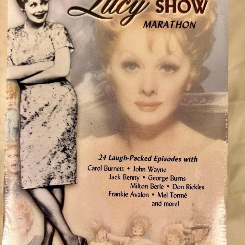 Delta The Lucy Show Marathon DVD Box Set 6-Disc 24 Episodes New Sealed Color